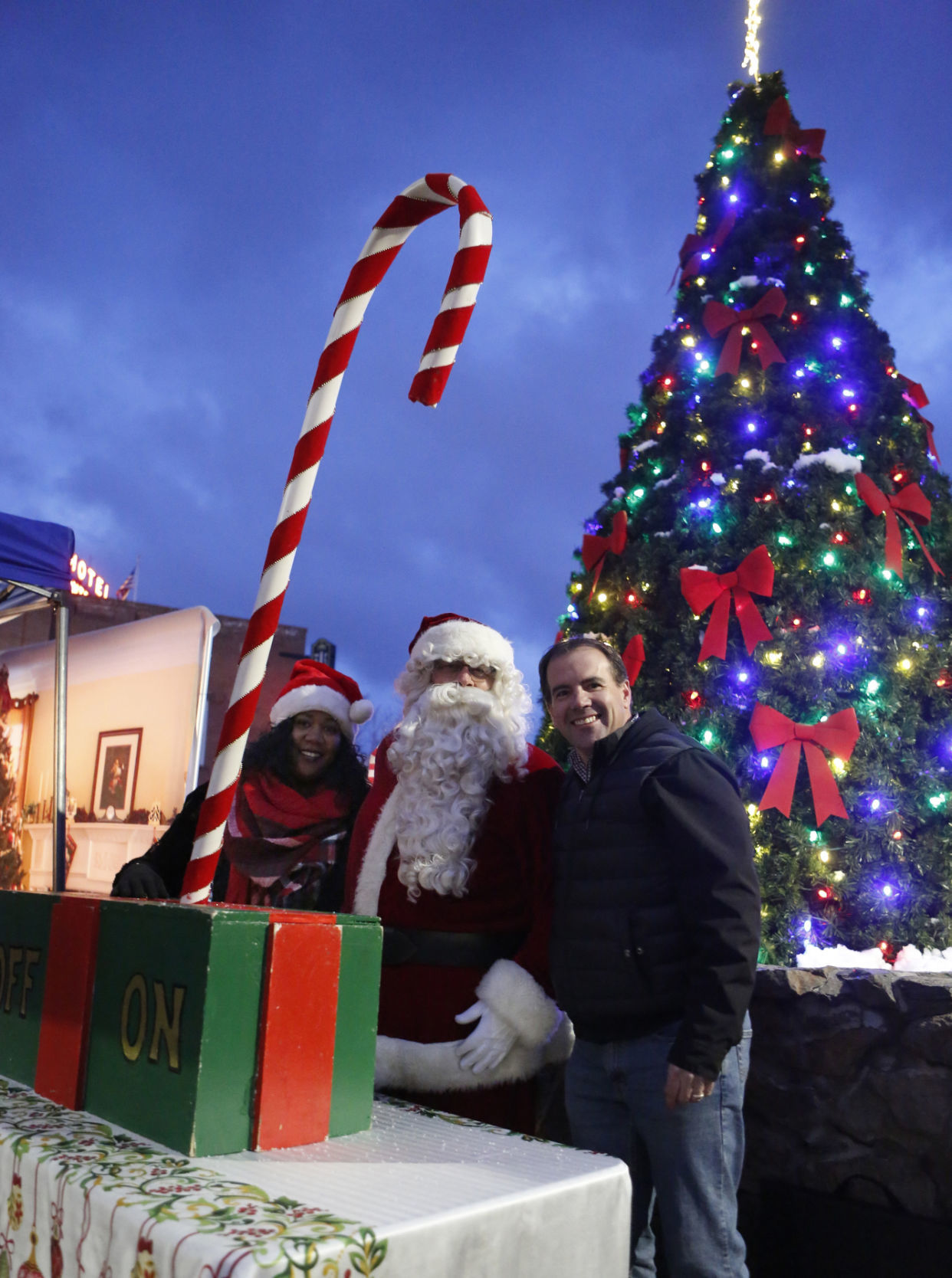 Lighting The Tree
